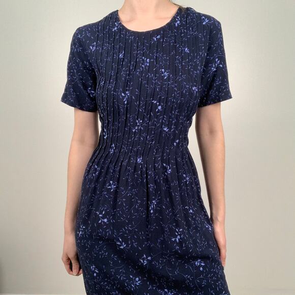 Vintage J.G. Hook Tie Back Waist Dress - Picture 9 of 10